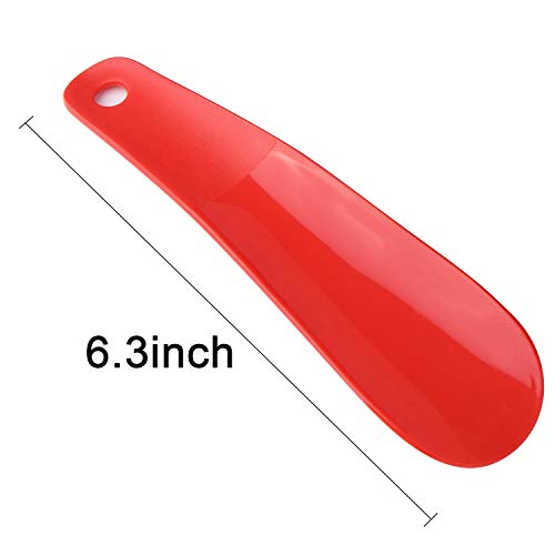Travel Shoe Horn Set - 10 Pcs Plastic Shoe Horns, 7.5 Inch