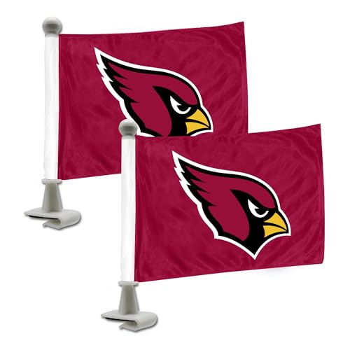 Arizona Cardinals 2 Piece Carpet Car Mats - Team Color