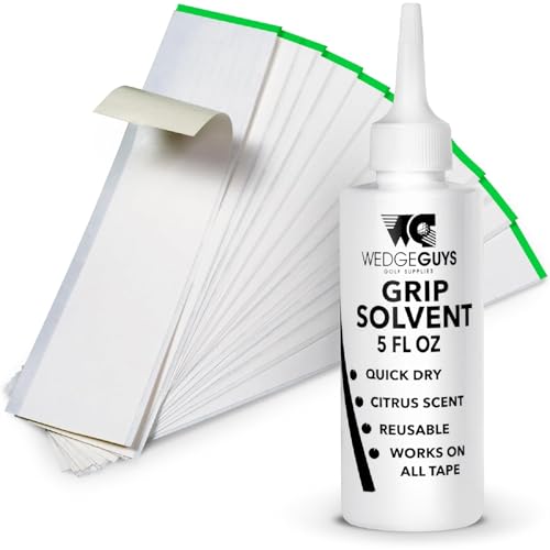Light Golf Regripping Kit - Includes Tape Strips & Solvent