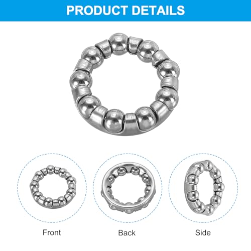 Stainless Steel Bicycle Crank Ball Bearing - 1/4 inch / 9 Balls