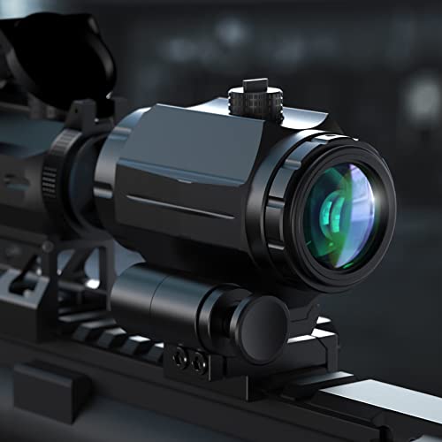 3X Red Dot Magnifier with Adjustable Flip-to-Side Mount