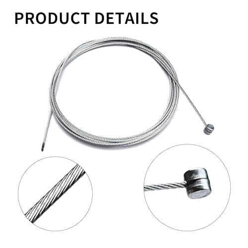 Universal Throttle Cable Repair Kit for Mini Bikes & ATVs - 6.56ft
