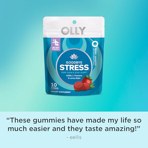 Goodbye Stress Gummies - Berry Verbena - 10 Count Pack