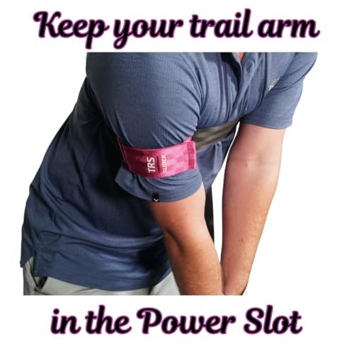 Golf Swing Training Aid - TRS Slider for Consistent Swing Path