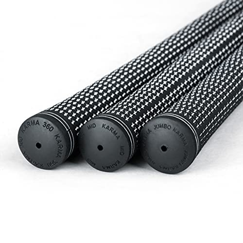 Revolution Golf Club Grip - Soft Rubber - Jumbo Size - Black/White