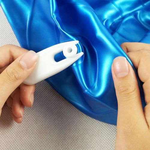 Exercise Ball Pump with 10 Plugs & 2 Removers - Blue