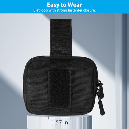 Nylon Double-Layer Glove Pouch with Zipper Closure