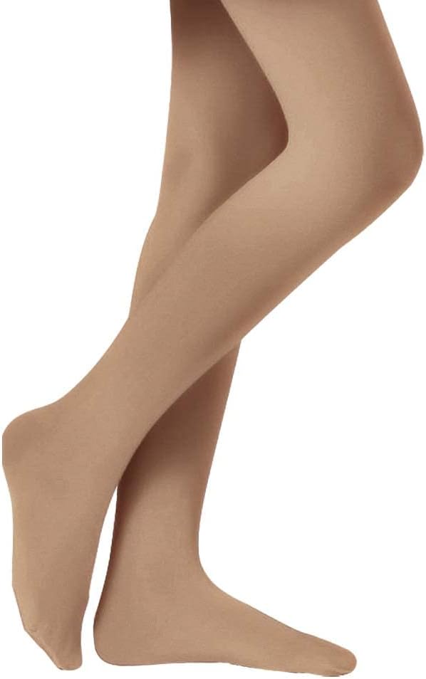 Stelle Girls' Pro Dance Tights - Ultra Soft Ballet Footed Design | Available in Toddler to Big Kid Sizes