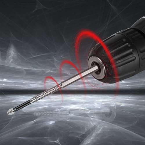 High Magnetic Screwdriver Drill Bit Set, 10PCS Magnetic Drill Bits Anti-Slip Set, 50 65 70 100 150MM Magnetic Screwdriver Bits, Strong Magnetic Durability Screwdriver Drill Bit Set