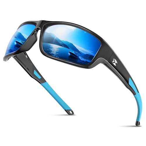 Polarized Sports Sunglasses with UV Protection for Men & Women