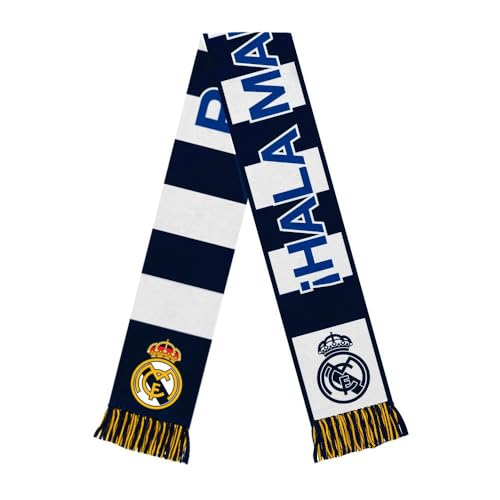 Officially Licensed Real Madrid Soccer Fan Pack - Jersey, Jacket, Ball & More - Medium