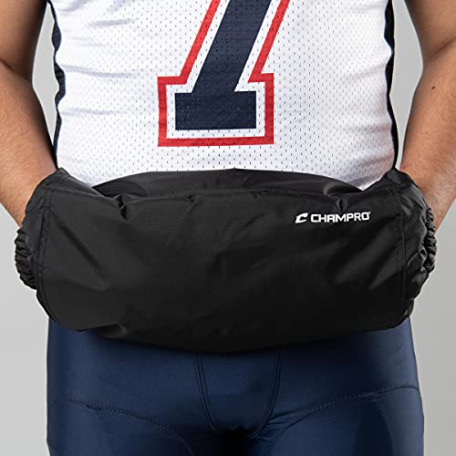 Champro Youth Black Hand Warmer Pouch for Cold Weather Sports
