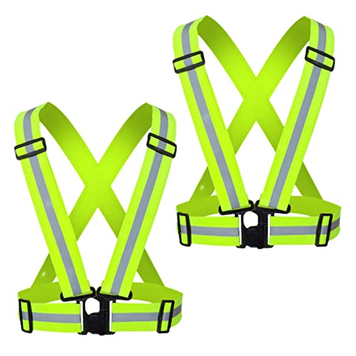 High Visibility Reflective Vest for Night Running, Walking, Cycling