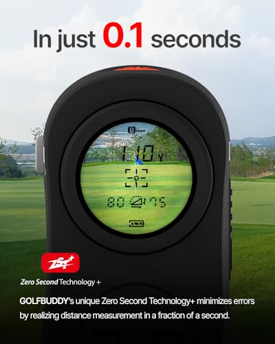 Golf Laser Rangefinder with Slope & Magnetic Mount - 1093 Yards