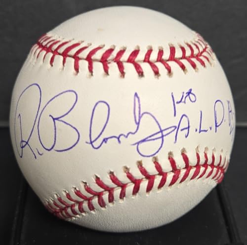 Ron Blomberg Signed Baseball - Inscribed 1st AL DH