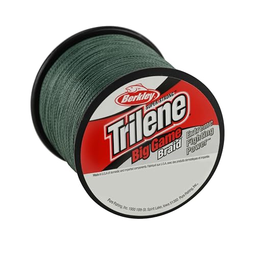 Berkley Trilene Big Game Braided Fishing Line Lo-Vis Green 30lb 330yd