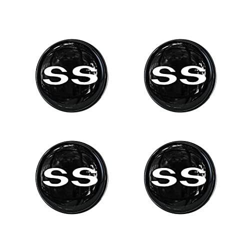 Replacement Golf Cart Wheel Cover Decals - Set of 4
