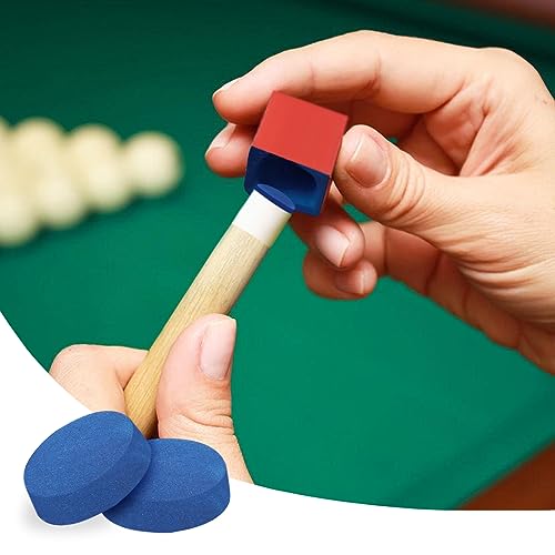 Vefungyan 40pcs 13mm Pool Cue Tips Replacement Kit with 11-in-1 Tool, Chalk & Tips