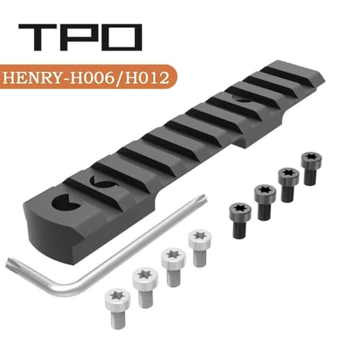 Henry Big Boy Picatinny Rail Mount - 5.5 Inch Low Profile - Black