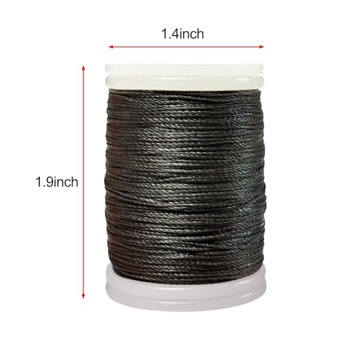 Bow String Serving Thread - 120 Yards, Black - Archery Accessory