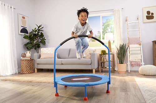 3' Toddler Trampoline with Handlebar - Indoor Use