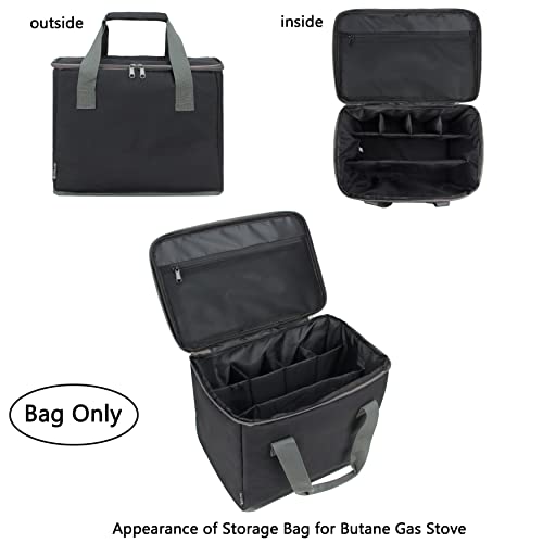 KISLANE Black Carrying Bag for GasOne Portable Butane Stove — Travel & Camping