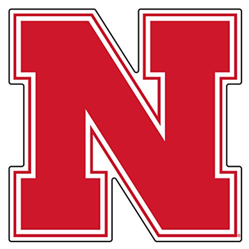 Nebraska Red N Magnet - 3 Inch NCAA Team Pride