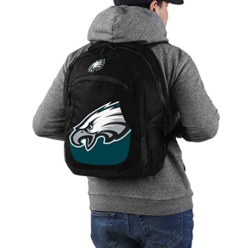 Philadelphia Eagles Colorblock Action Backpack with Logo