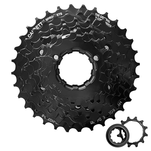 Relwears 8-Speed CS-HG200-8S Bike Cassette 12-32T for Road/Mountain Bikes