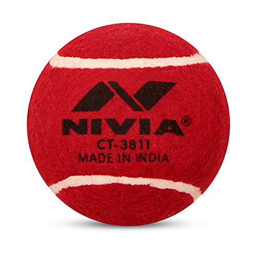 Heavy Weight Cricket Balls - Red, 1 Pack