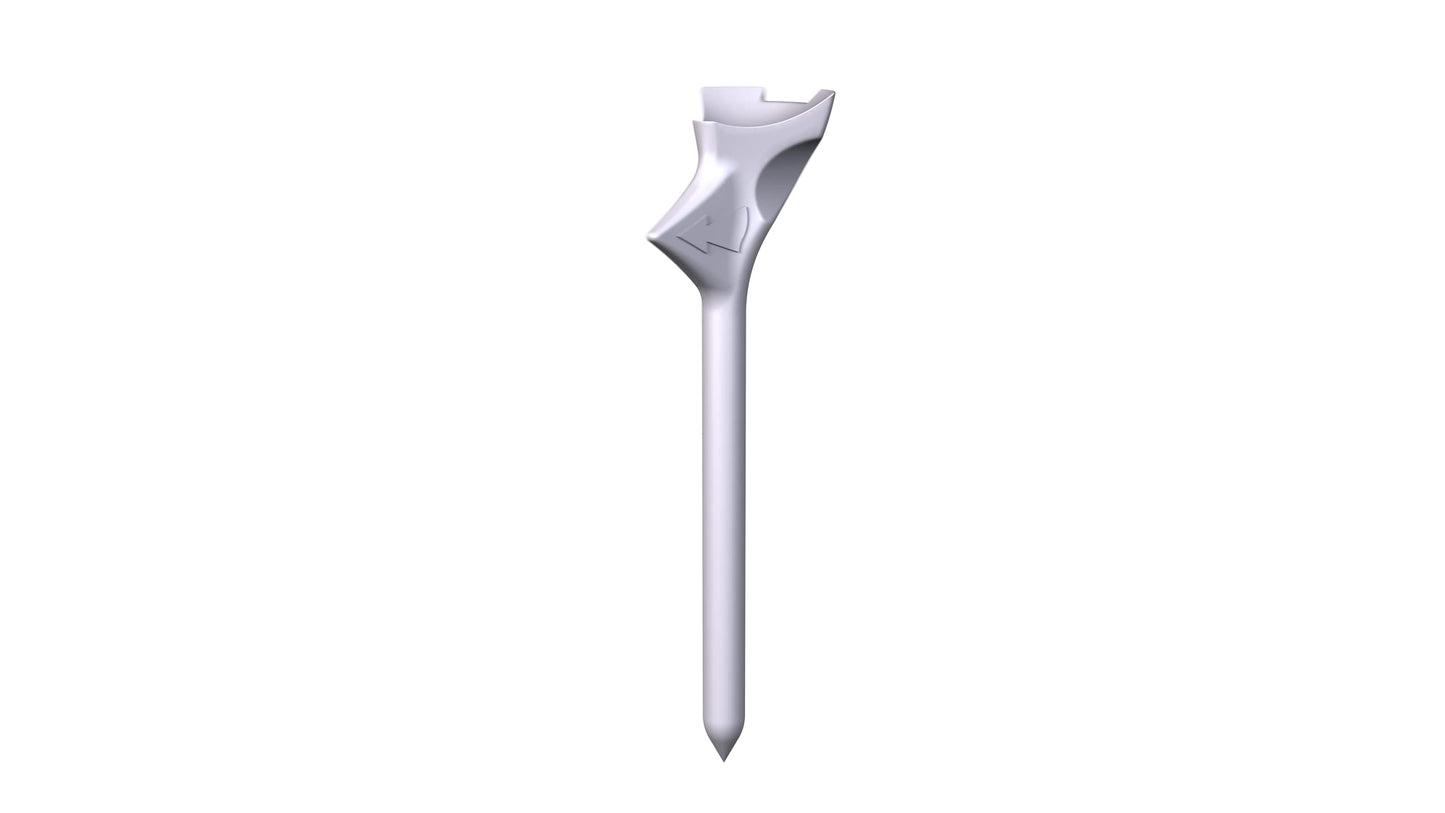 Flightpath Diamond Golf Tees – Patented Design to Reduce Spin for Long, Straight Drives – Low-Friction 3.25” Long Tees, Robotically Tested for Ball Spin – USGA Approved Performance – 8 Pack