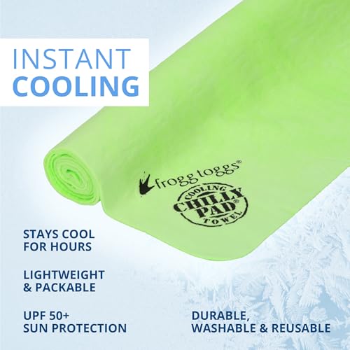 Cooling Towel for Face & Neck - Evaporative Relief, 33x13