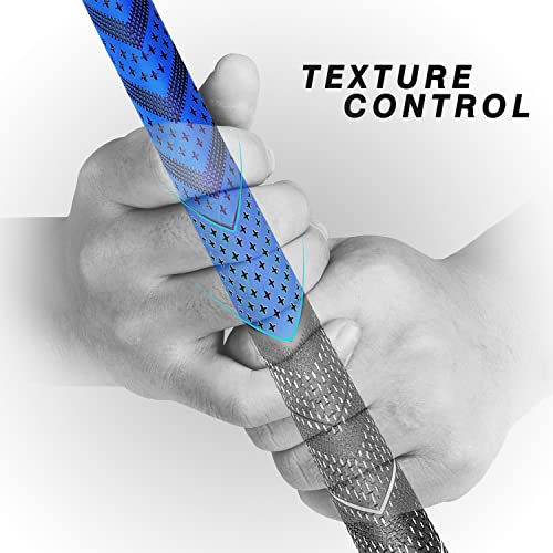 Midsize Blue Golf Grips 13 Pack with Vise Clamp & Solvent