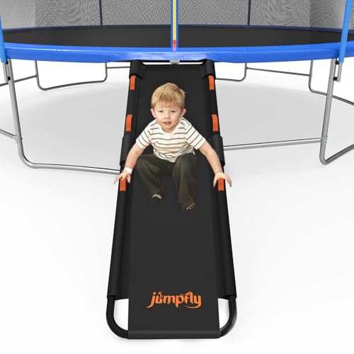 Universal Trampoline Slide Ladder with Handles - Orange