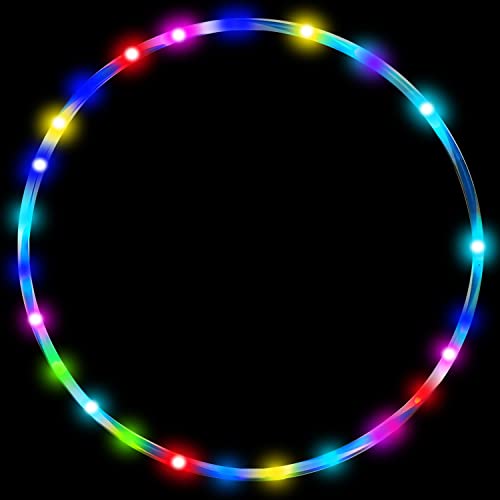 LED Light Up Hoop - 36 Inch Color Changing Fitness Hoop