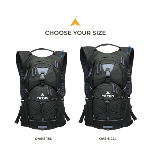 Hydration Backpack 18L with 2L Bladder - Burnt Orange