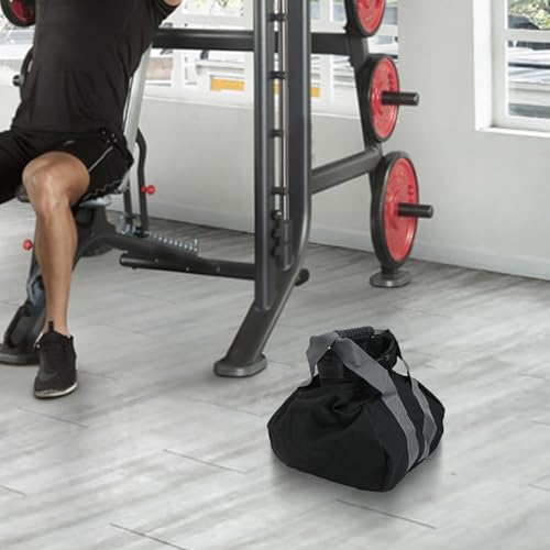 Adjustable Kettlebell Sandbag - 0-35 lb Canvas Weight Trainer