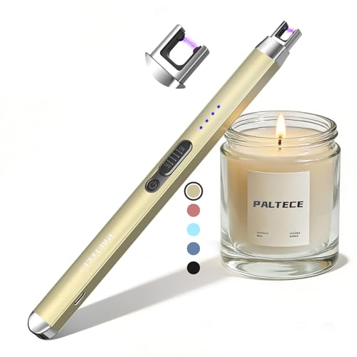 Flameless Plasma Arc Lighter - USB-C Rechargeable, Gold