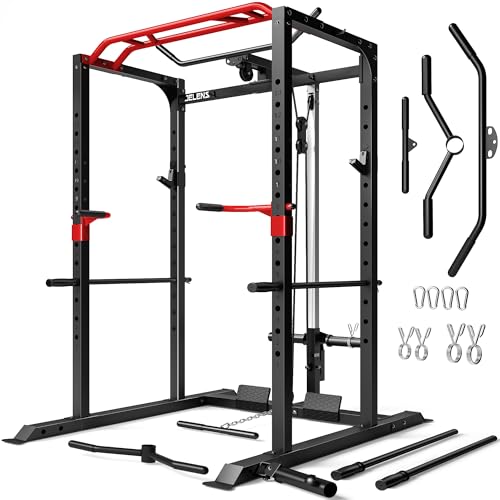 Multi-Function Power Rack with LAT Pulldown - S11 Power Cage