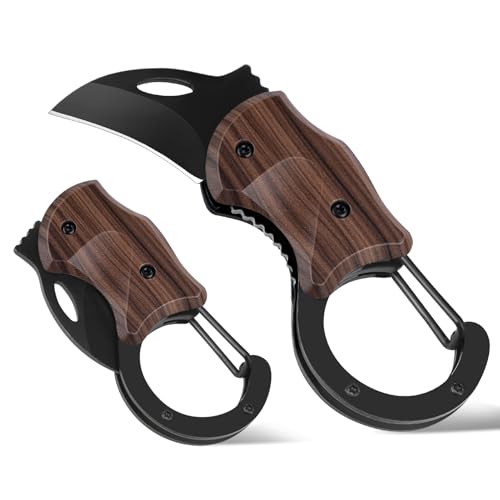 Small Pocket Knife - Wood Grain, Lightweight & Durable