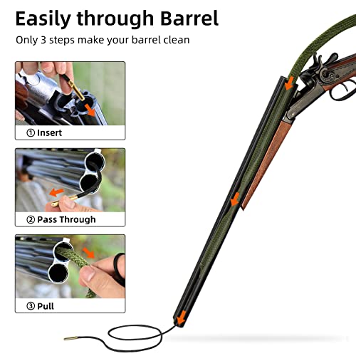 Bore Cleaning Kit for 9mm, .38, .357, .380 & Other Calibers - 1 Pack