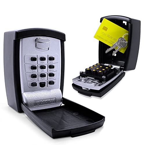 SL-590 Punch Button Lock Box - Secure Wall Mount Key Storage for Homes, Offices, and Rentals