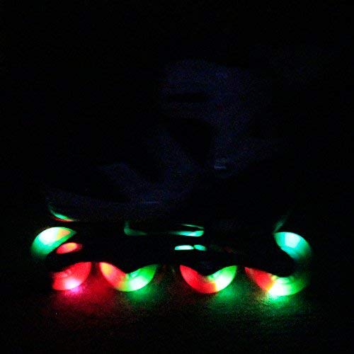 Adjustable Inline Skates for Kids Ages 4–12, Light Up Wheels, Beginner Roller Skates for Boys & Girls, Outdoor & Indoor Skating Gift