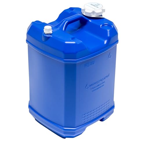 WaterPrepared 7 Gallon ReadyJug Emergency Water Tank with Spigot - Blue, Pack of 1 (896 Ounces)