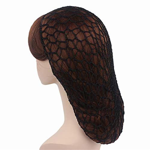Soft Rayon Snood Hat Hair Net Cap - Medium Red