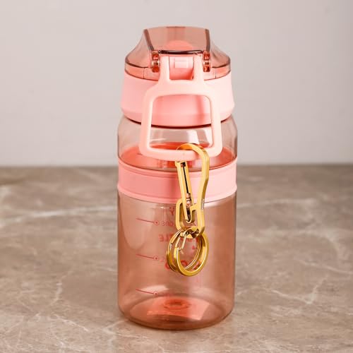 Retractable Carabiner Clip Keychain Set - Gold, Quick Release