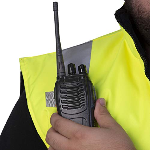 JORESTECH High Visibility Reversible Insulated Safety Vest with ANSI Compliant Reflective Tape Bodywarmer