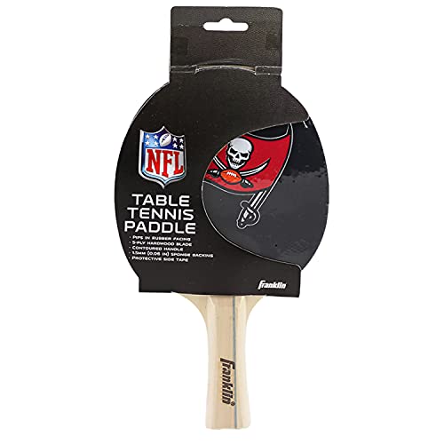 NFL Table Tennis Paddle - Tampa Bay Buccaneers Team Colors