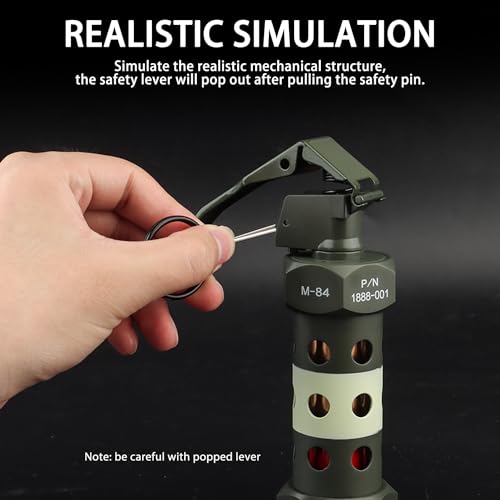 M84 Airsoft Flashbang Grenade Toy - No Function, Tactical Gear