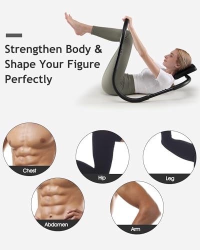 Ab Crunch Roller - Portable Sit-Up Assistant for Home Workouts